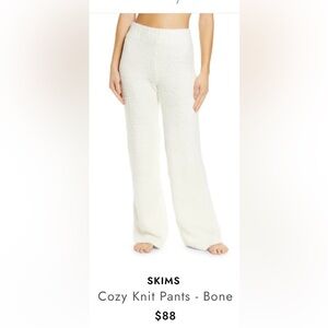 SKIMS Cozy Knit Pants NWT Plus Size 4X-5X. Plus Size